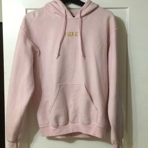 Lite pink hoodie